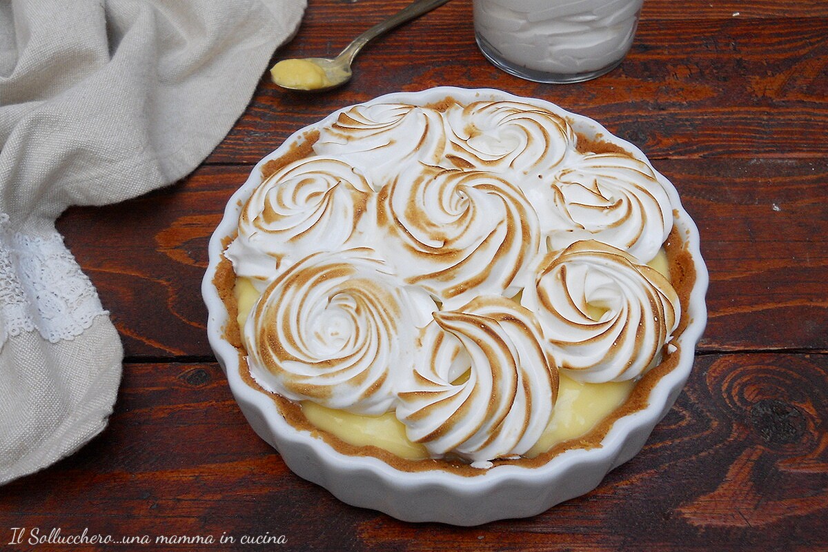 Lemon meringue pie van Ernst Knam – citroentaart met meringue