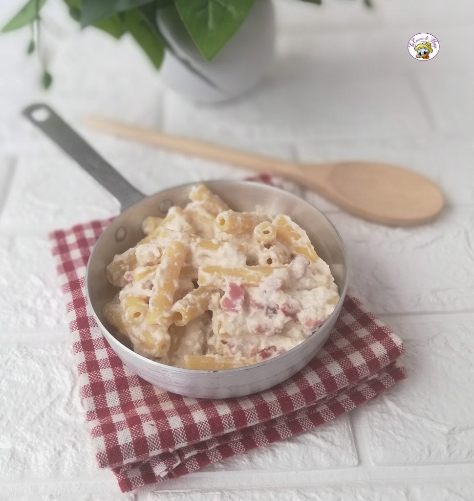 PASTA MET RICOTTA EN SPEK
