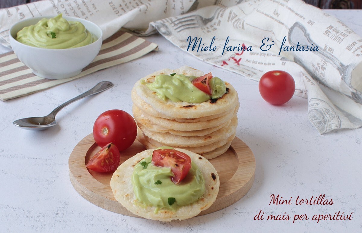 Maïstortilla’s voor aperitieven