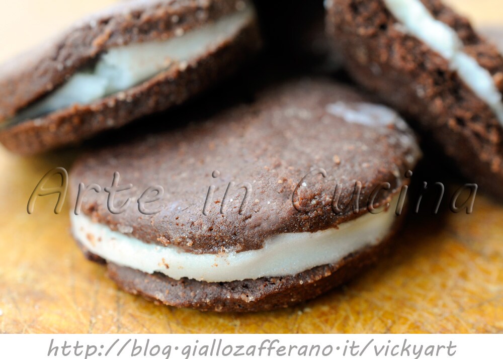 Makkelijke zelfgemaakte Oreo koekjes