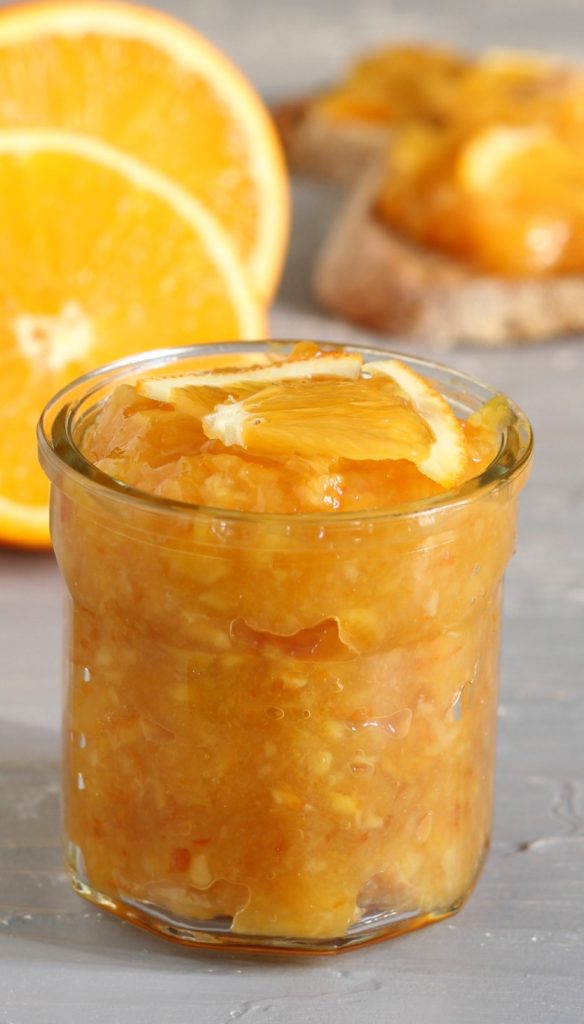 Marmelade van onbehandelde sinaasappels