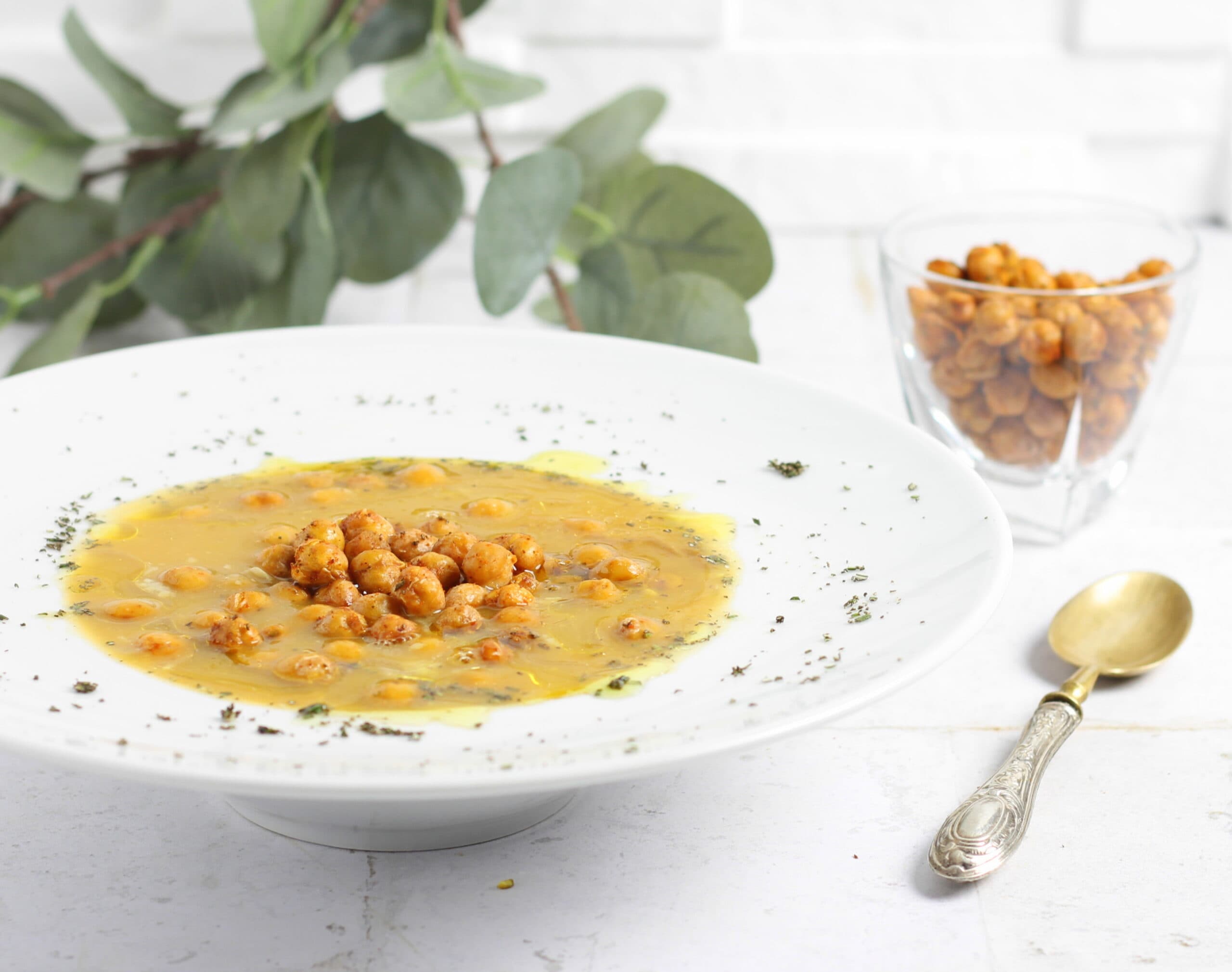 Pompoen-, aardappel- en kastanjecrème