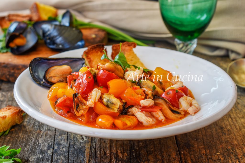 Mossel- en garnalensoep Napolitaans recept