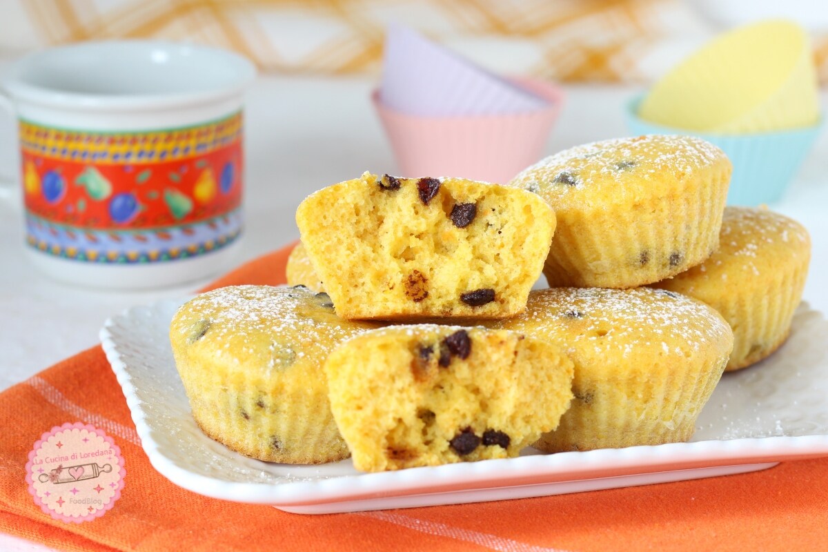 MUFFIN MET POMPOEN EN CHOCOLADE het lekkerste herfstdessert recept