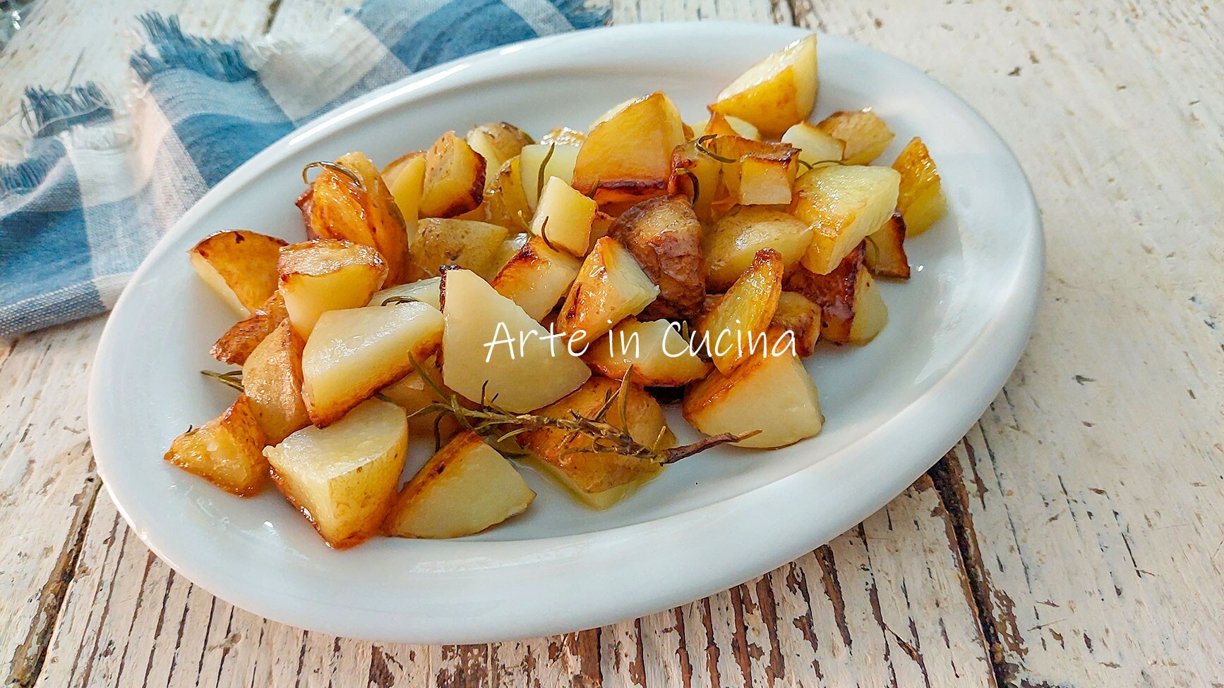 NIEUWE AARDAPPELEN met ROZEMARIJN