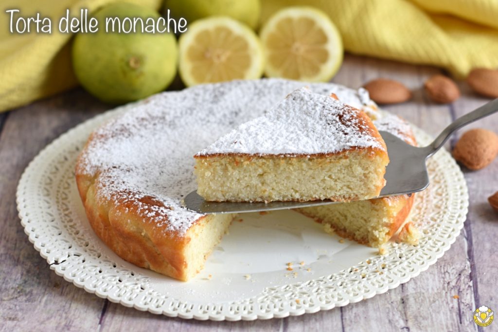 nonnenkoek originele recept met amandelen ricotta en citroen cake zonder meel zonder boter il chicco di mais