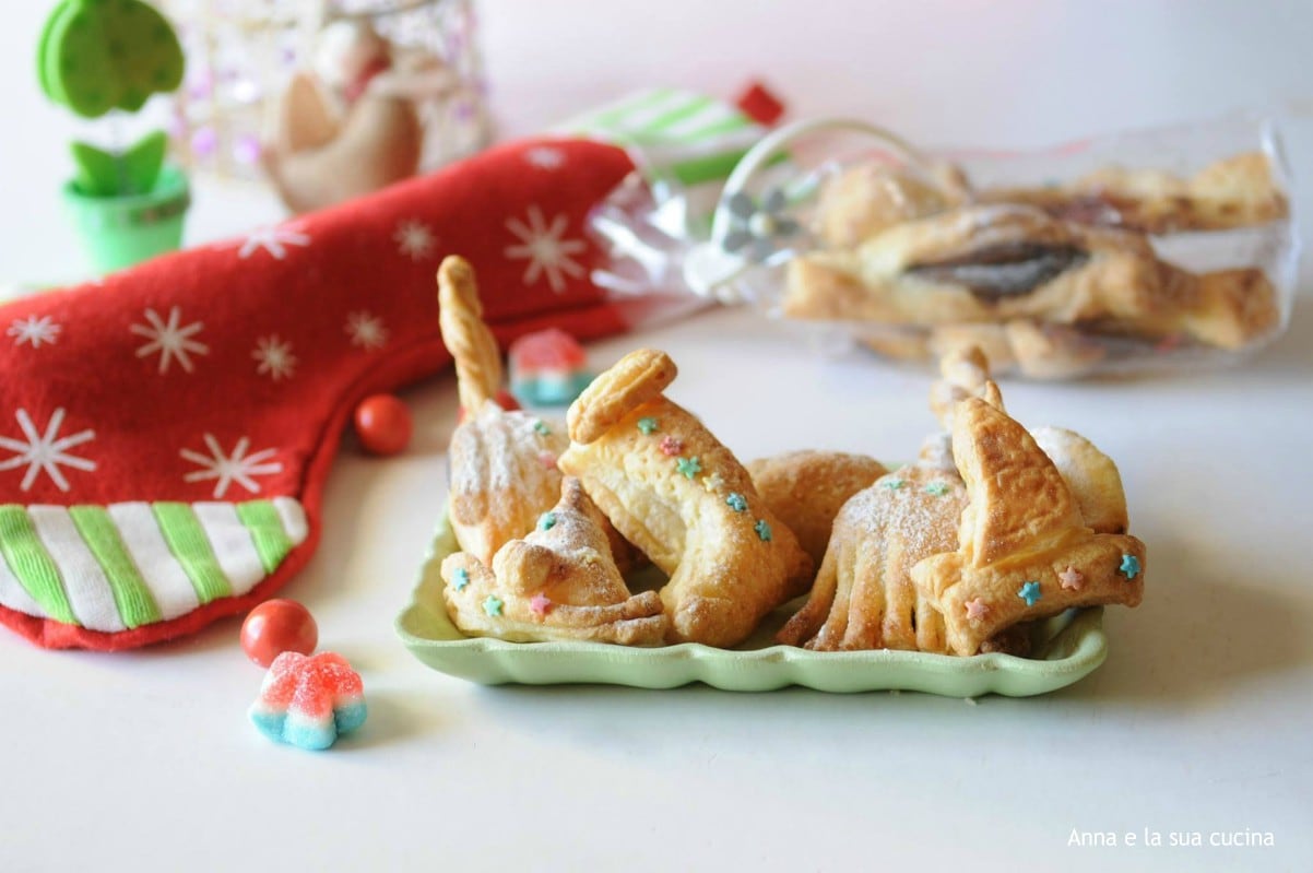 Bladerdeeggebakjes voor Driekoningen