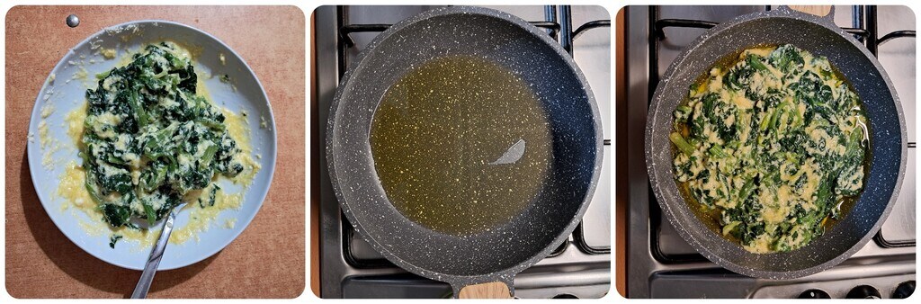 Omelet met spinazie