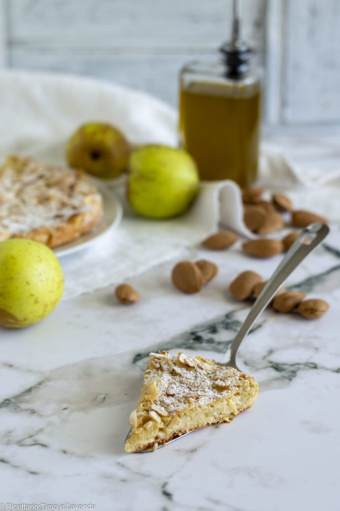 onzichtbare appeltaart met havermeel