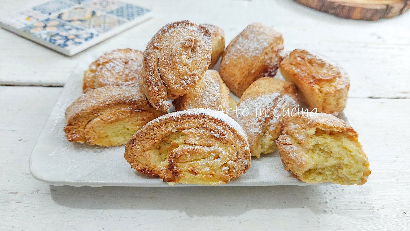 OPGEROLDE MANDARIJNKOEKJES