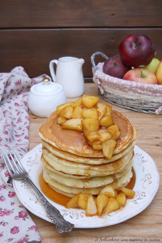 pannenkoek met appels vert