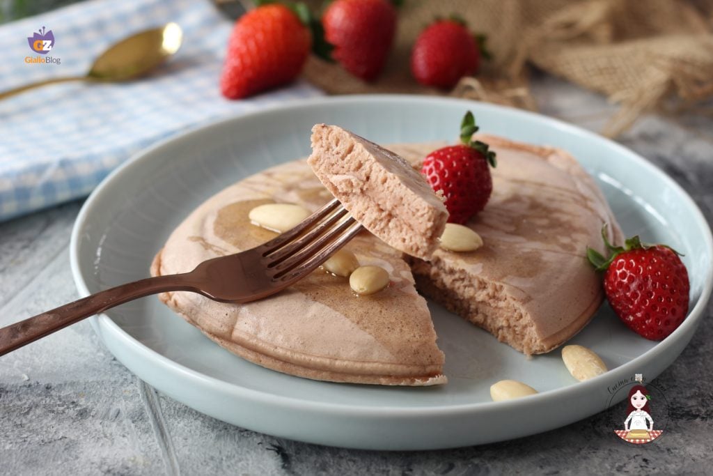 Pannenkoek met proteïnepoeder