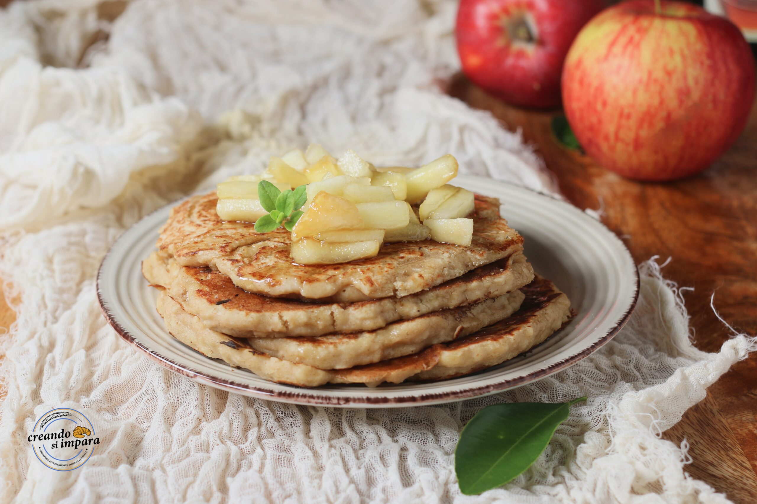 Pannenkoeken met appels