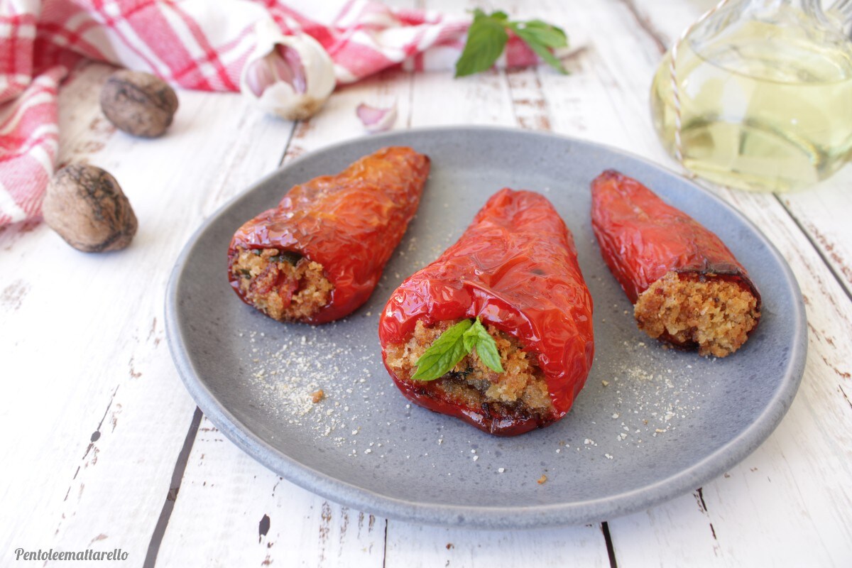 Gevulde Napolitaanse Paprika’s (mbuttunati)