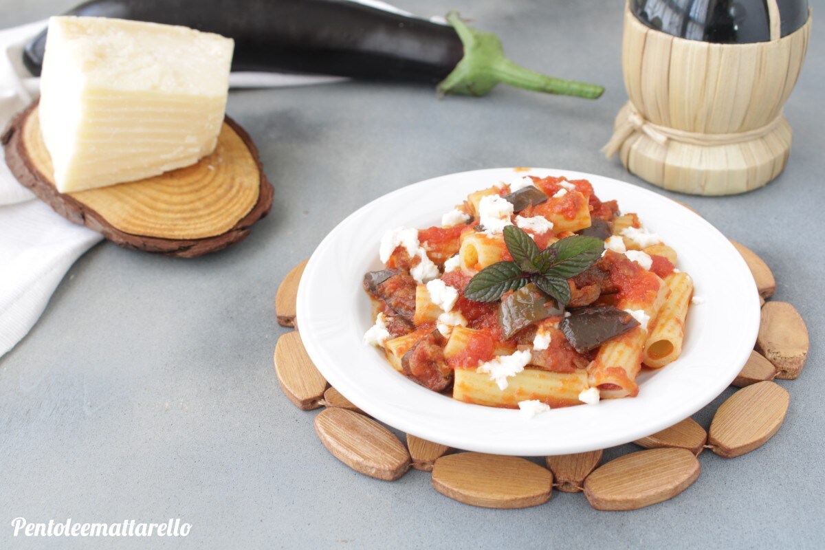 Pasta alla Siciliaans
