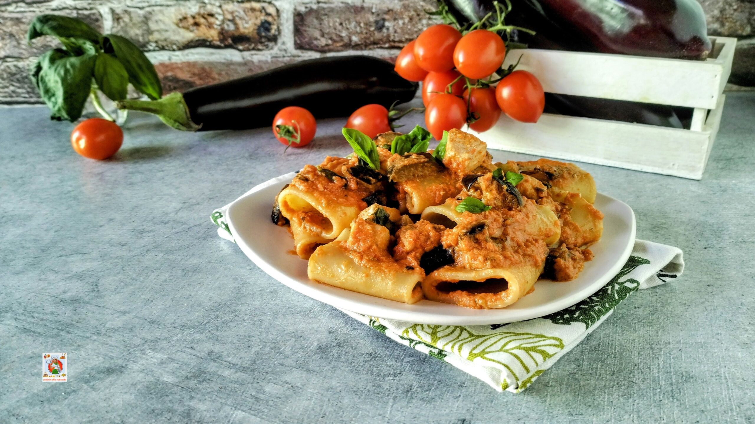 Pasta met zwaardvis en romige aubergines: een triomf van mediterrane smaken