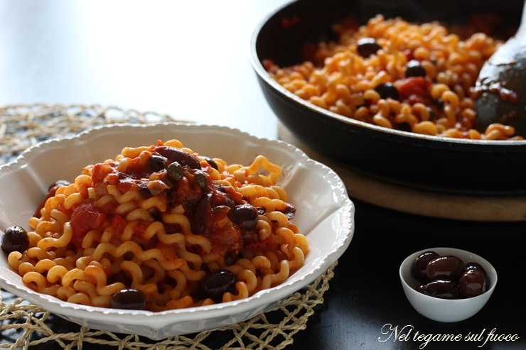 Pasta met olijven