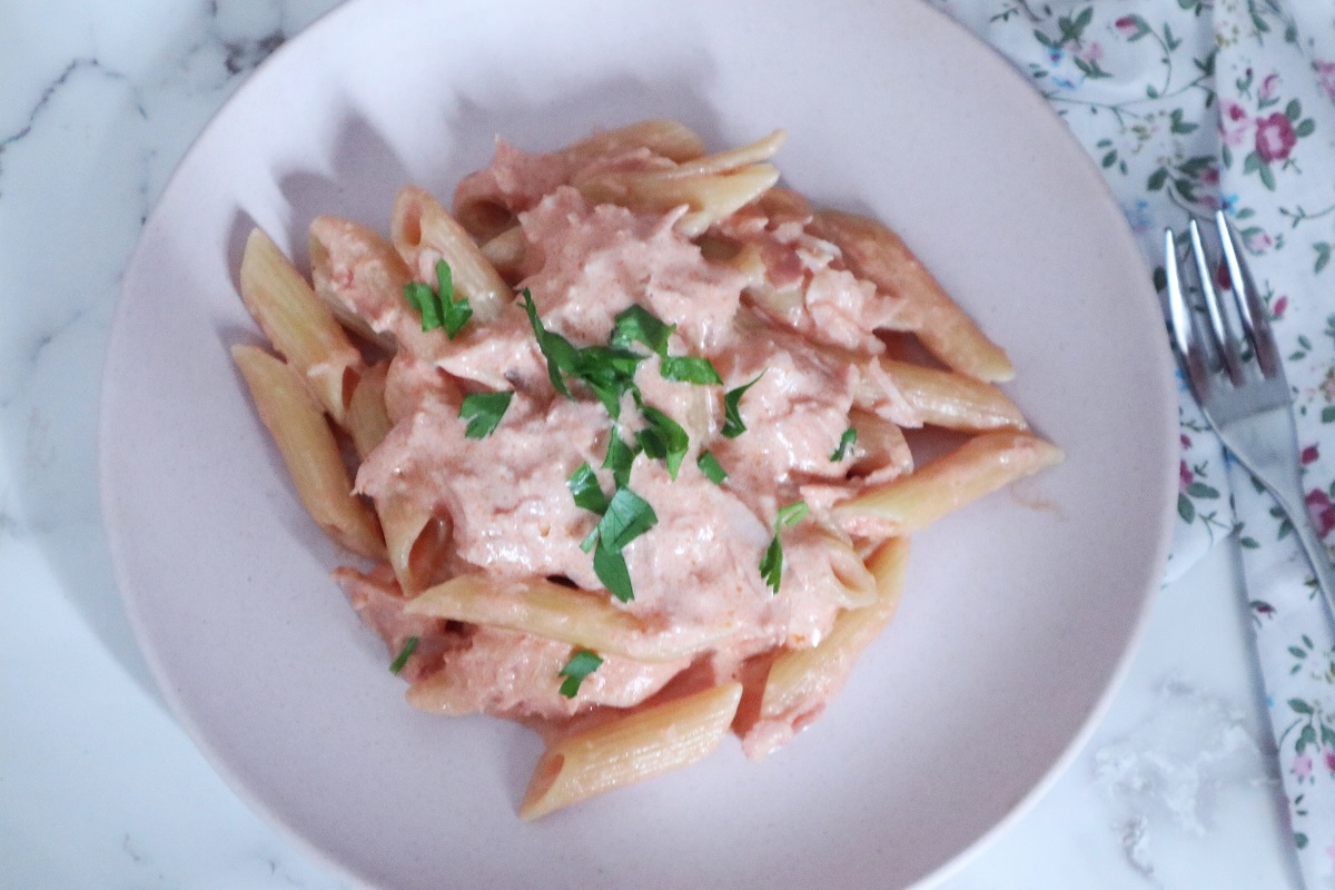 Penne al baffo