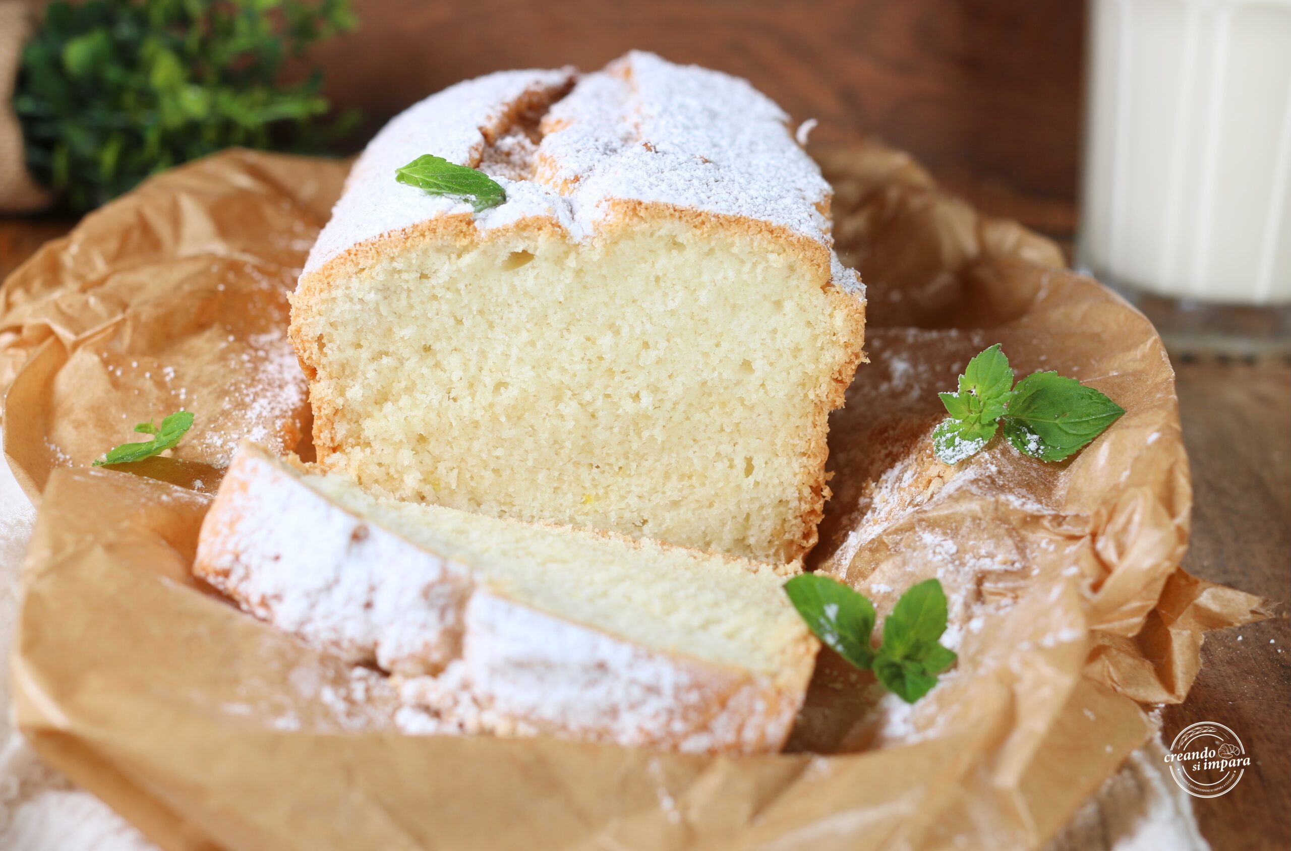 Plumcake met alleen eiwitten