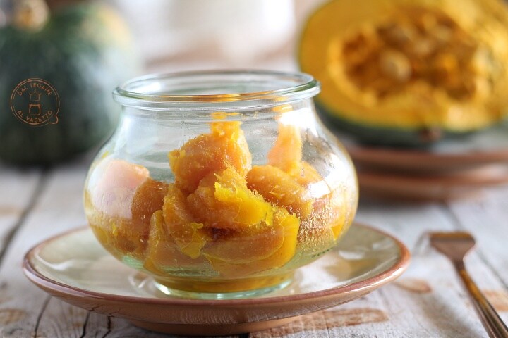 Pompoen in pot koken