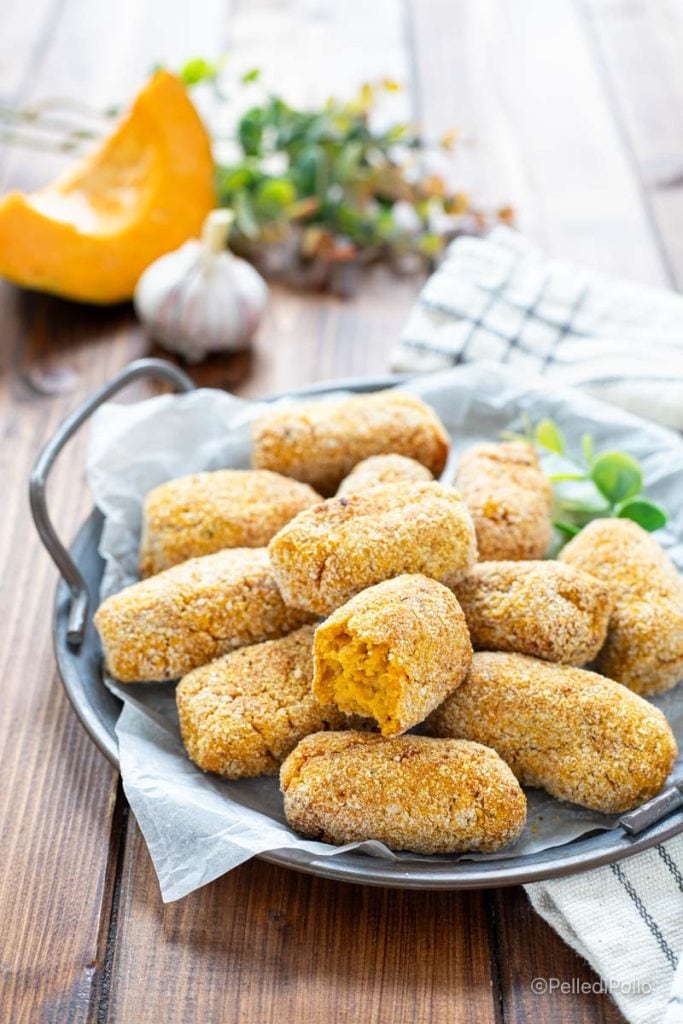 pompoen- en kikkererwtenkroketten