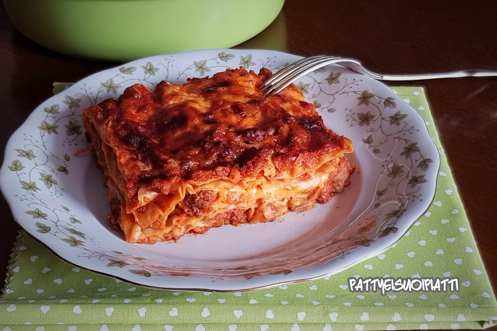 lasagne uit de oven