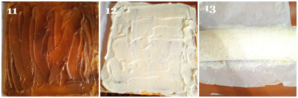 rol met kastanjerom en witte chocolade c4