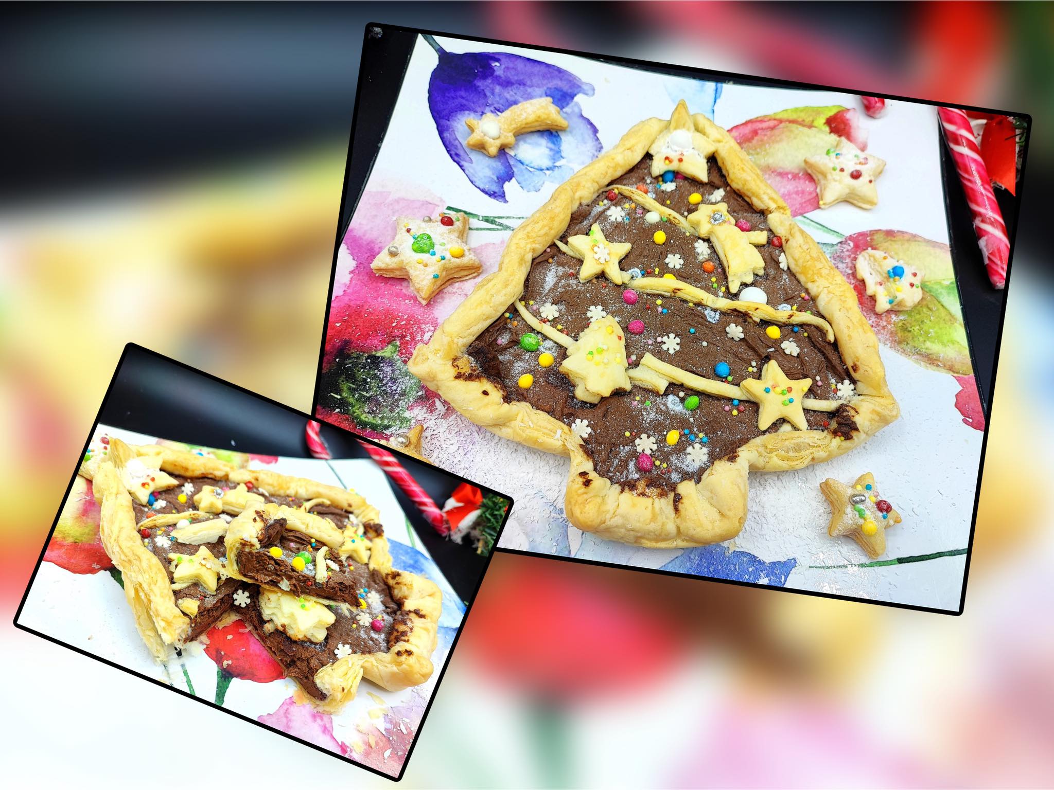 Nutella kerstboom