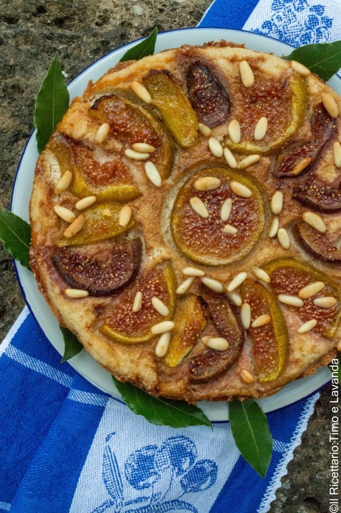 ricotta- en vijgentaart