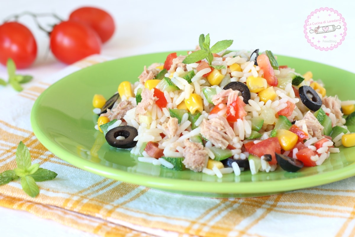 RIJST IN SALADE het perfecte recept voor de zomer