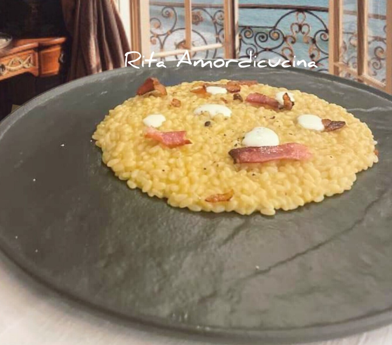 De risotto alla carbonara