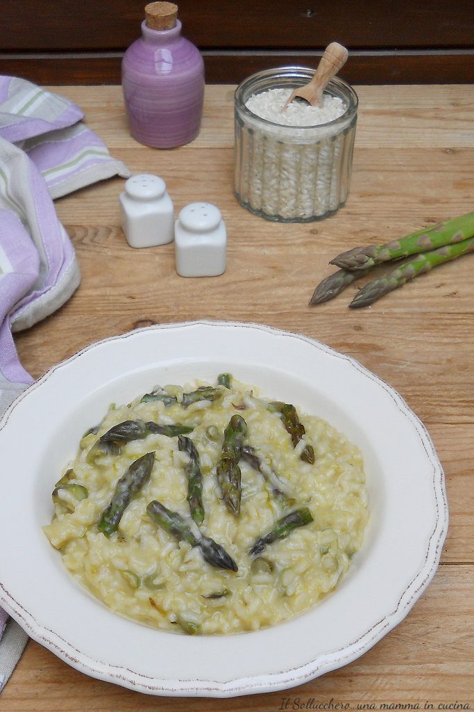 risotto met asperges verticaal