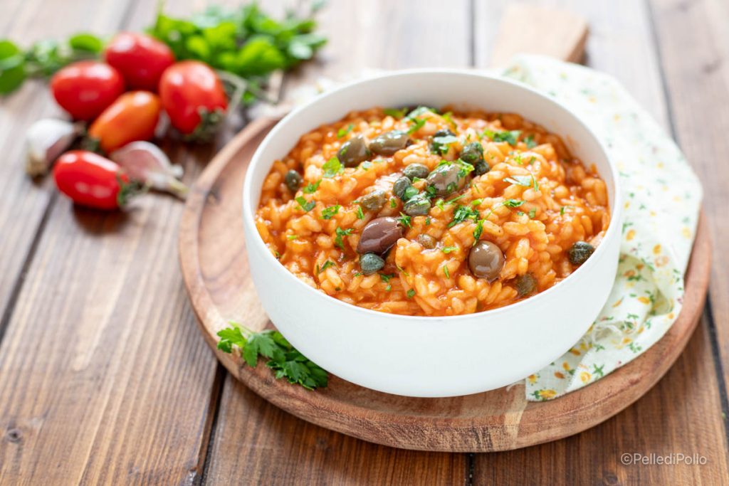 risotto alla puttanesca