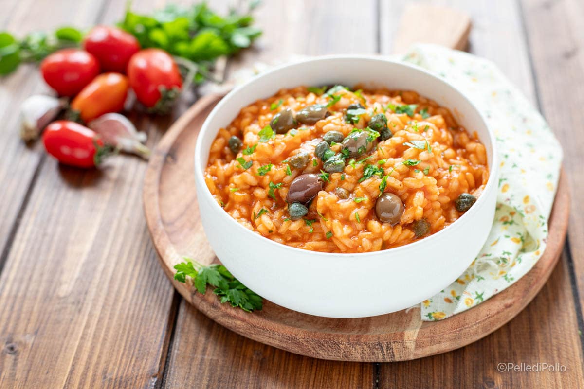 Risotto alla puttanesca