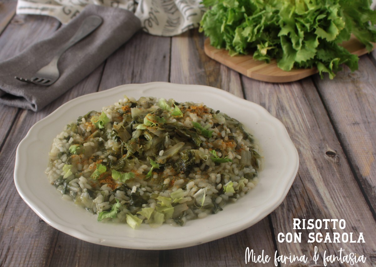 Risotto met andijvie