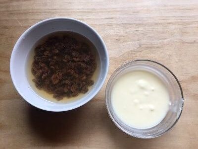 rozijnen en boter