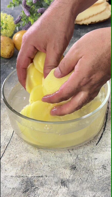 rustico met aardappelen en spek