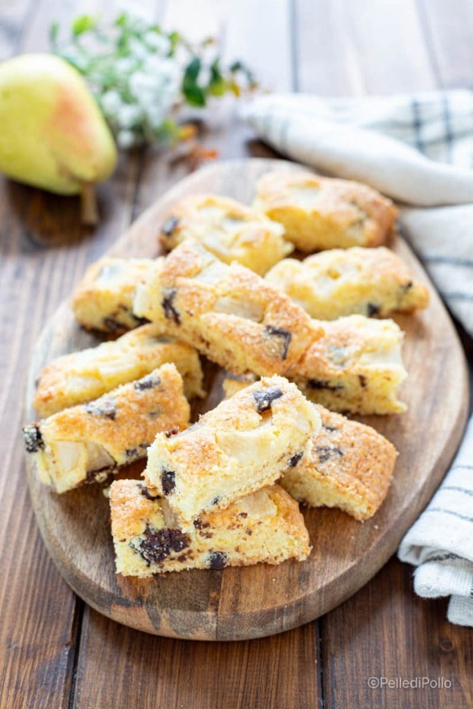 koekjes met peren en chocolade