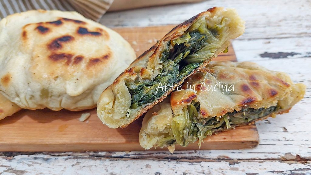 SCAROLAPIZZETTES van Procida kerst voorgerecht