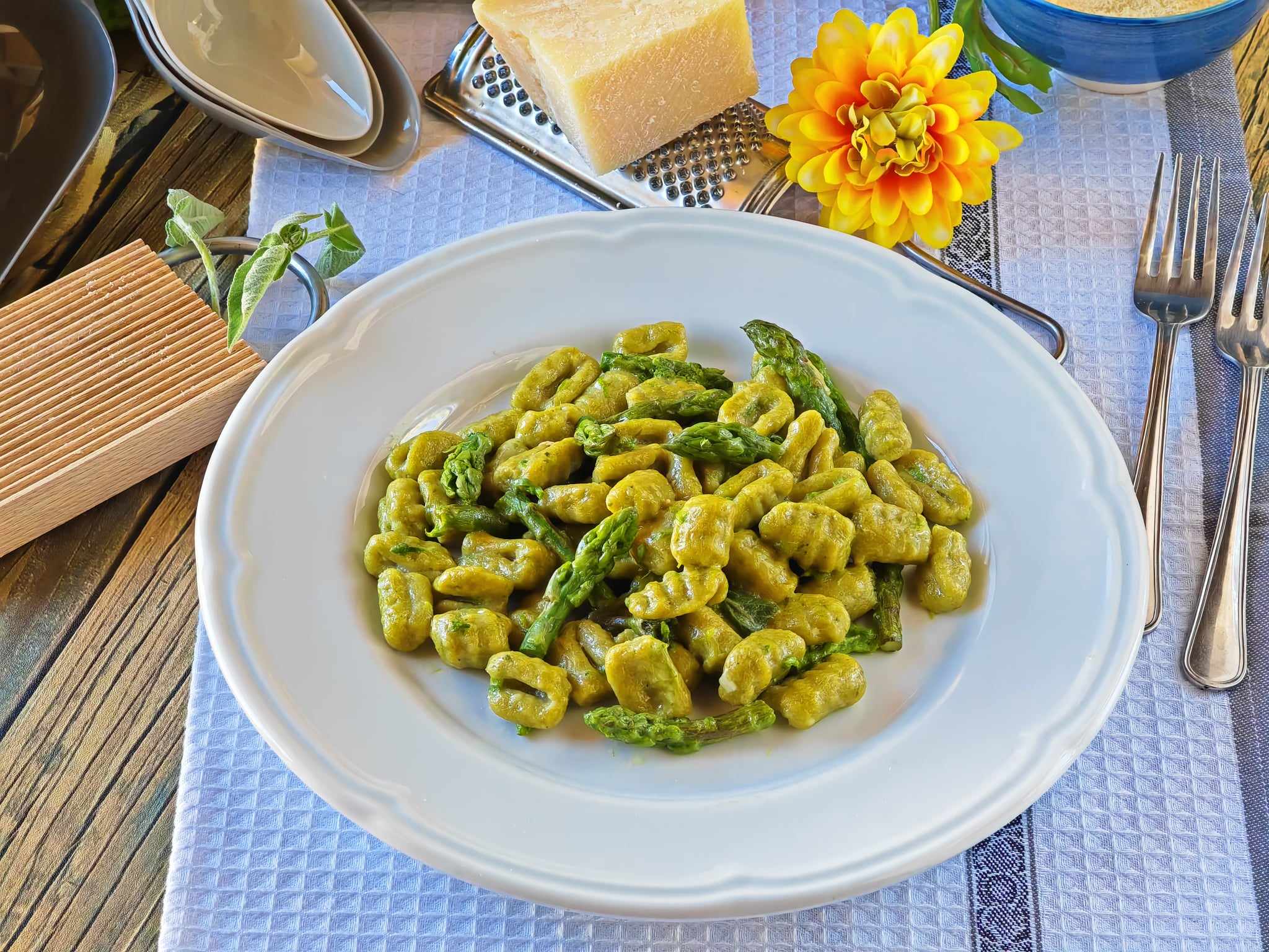 Gnocchi met asperges