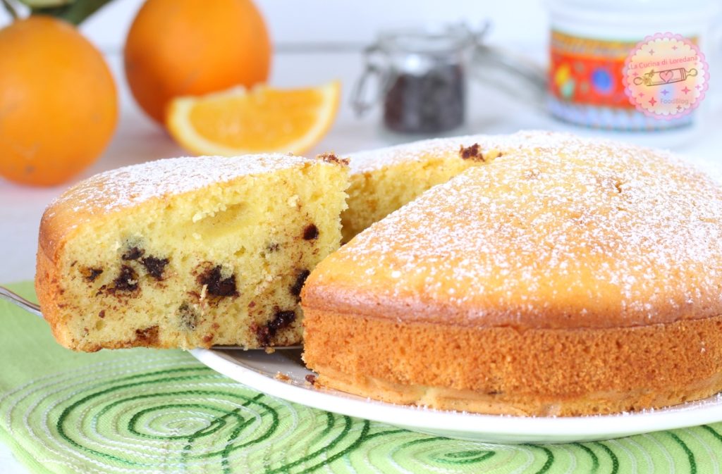 sinaasappelcake met chocolade
