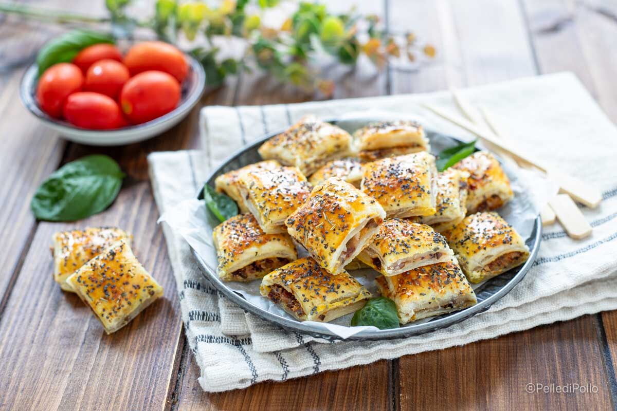 Snelle zoutjes met olijven en zongedroogde tomaten