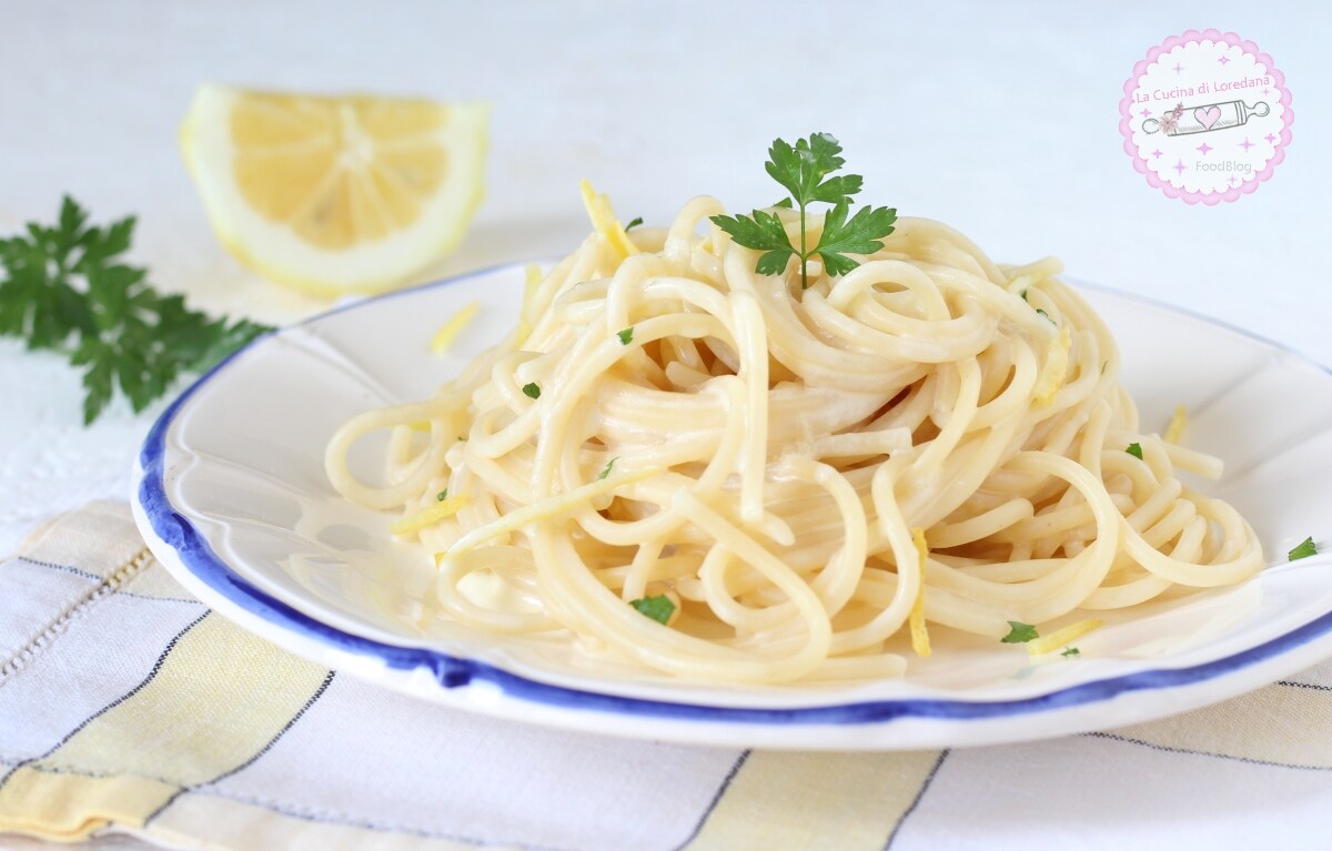 SPAGHETTI MET CITROEN klaar in een paar minuten