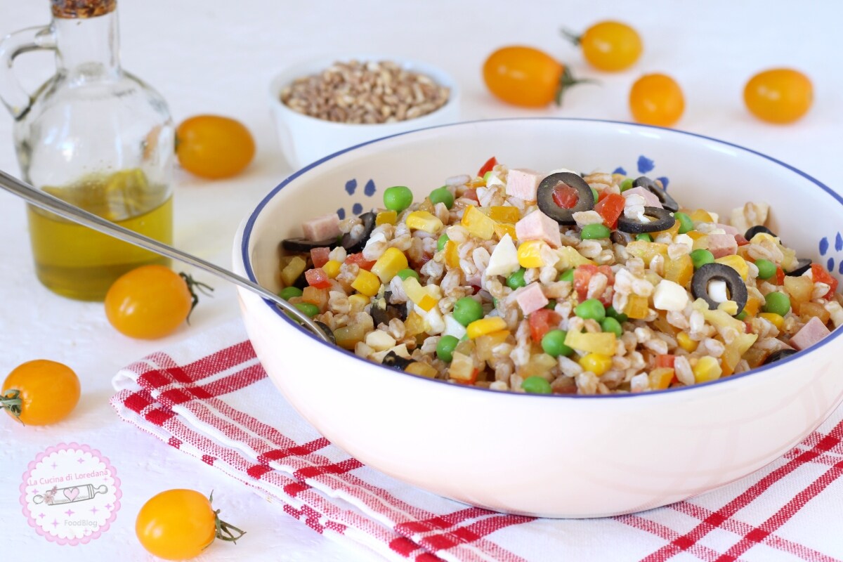 SPELT SALADE het perfecte recept voor de zomer