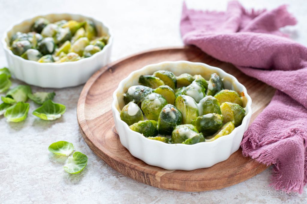 spruitjes gegratineerd met bechamelsaus