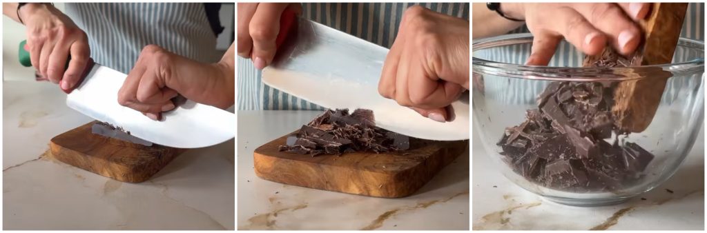 Chocoladetaartje in pot koken