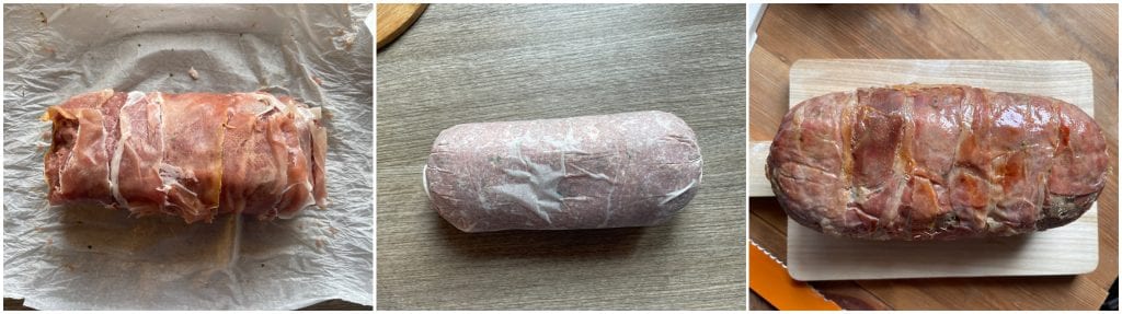 Gehaktbrood met artisjokken