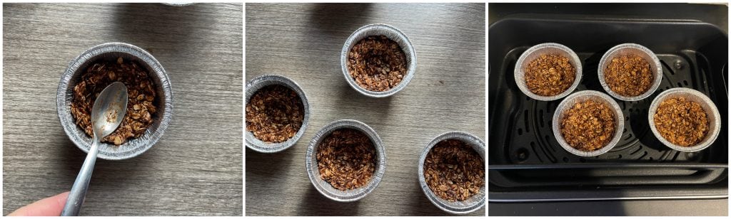 Havermoutbakjes met Griekse yoghurt