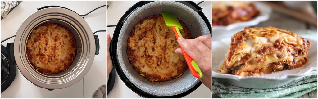 Lasagne gekookt in de instant pot