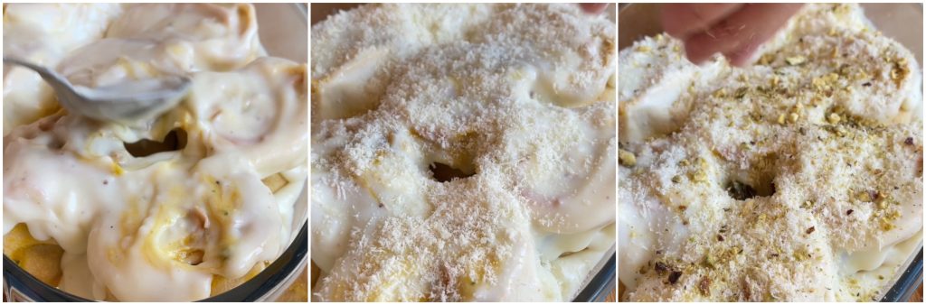 Lasagne-rolletjes met pompoen en mortadella